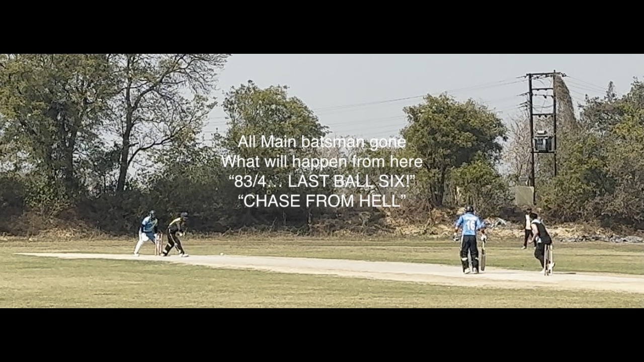 83/4 in 9 Overs… Game Over? 😭 Last Over Wins It! Stefanini NCR XI Chase 184 vs Bhart Blasters