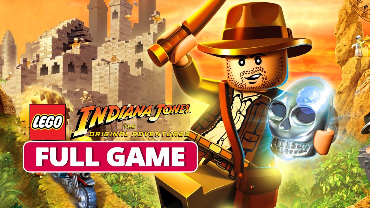 LEGO Indiana Jones | Full Gameplay Walkthrough (PC 4K60FPS) No Commentary