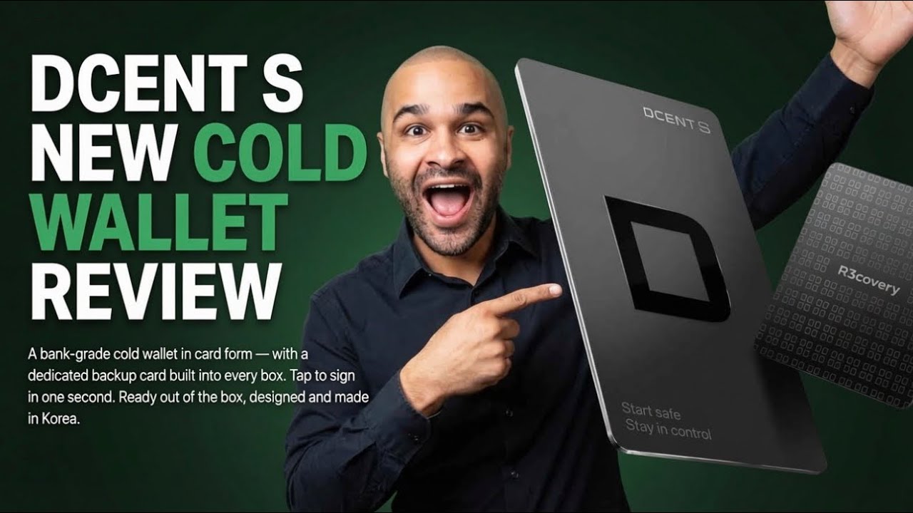 DCENT S &ldquo; NEW CRYPTO COLD WALLET REVIEW &ldquo;