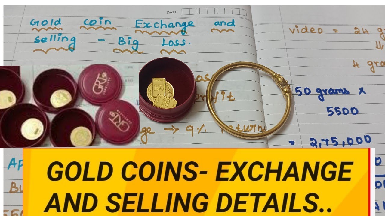 Gold coins exchange and sales details.. #goldsavingtips #grtgold #moneysavingtips @happylifesai