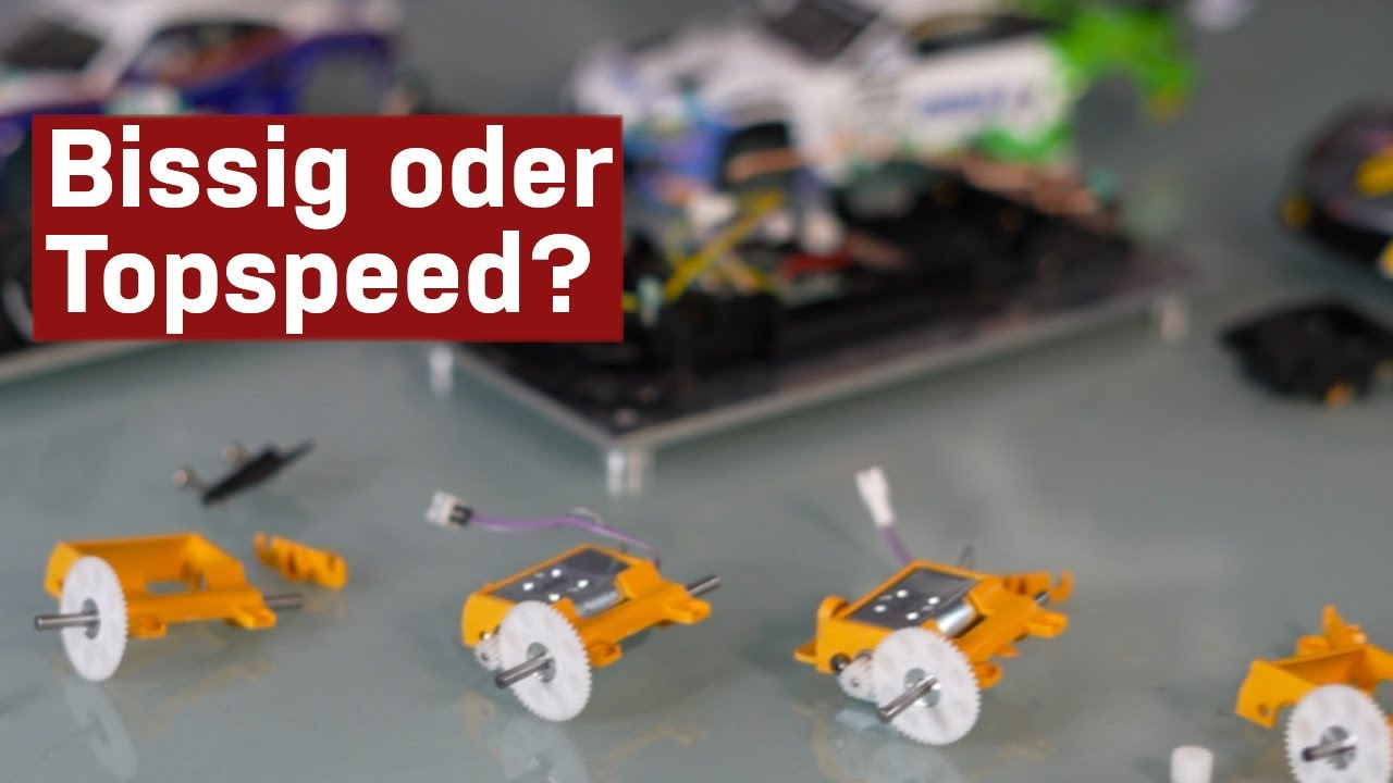 Alles über die Getriebevarianten für Carrera Digital 124 Slotcars