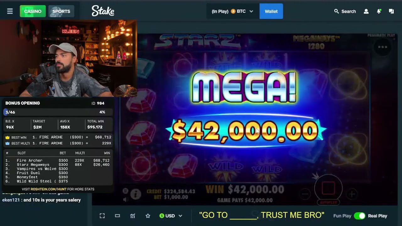 Roshtein's GamePlay & Bonus Opening 984 - Sept 25, 2023