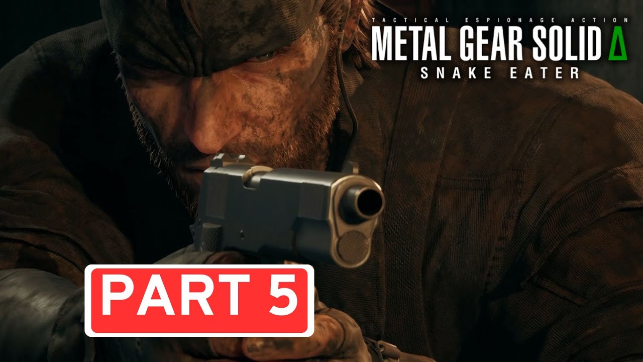 METAL GEAR SOLID DELTA: SNAKE EATER Gameplay Walkthrough PART 5 - (No Commentary) FULL GAME