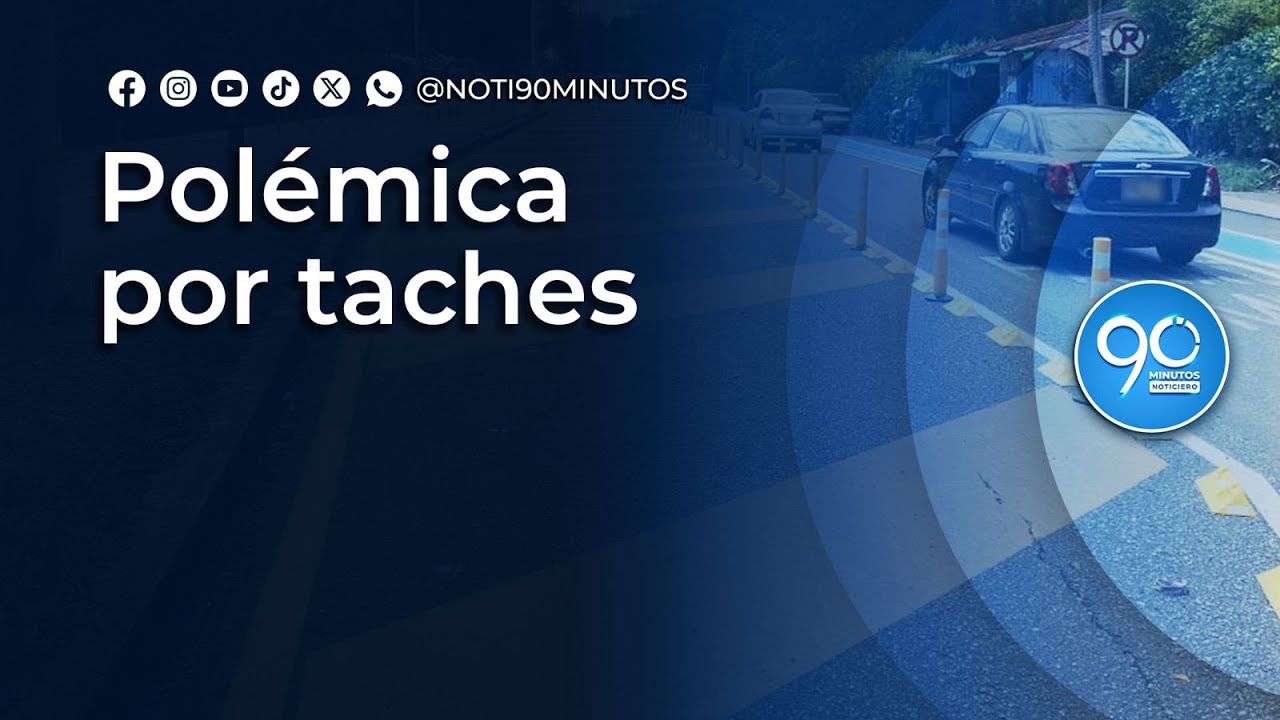 Hay polémica en Cali por los taches instalados en las vías: autoridades se pronunciaron