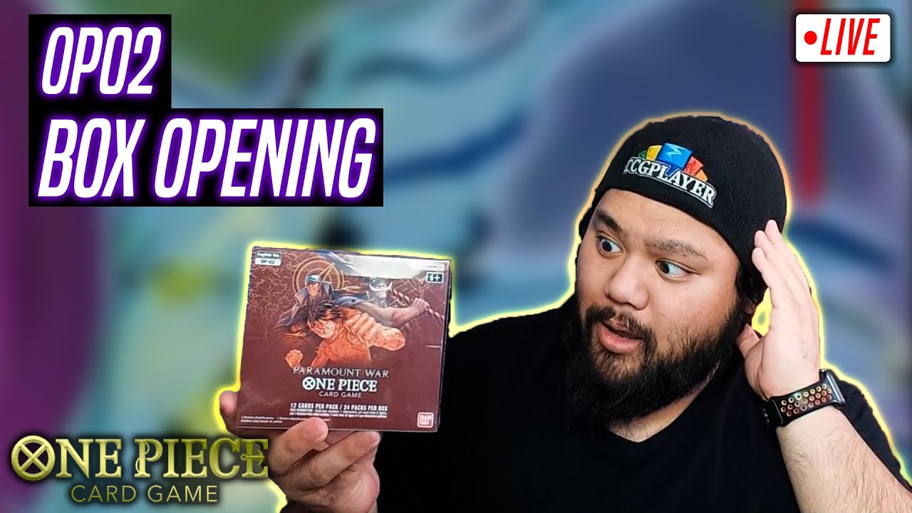 The Hunt for Manga Ace Begins! || OP02 Box Opening