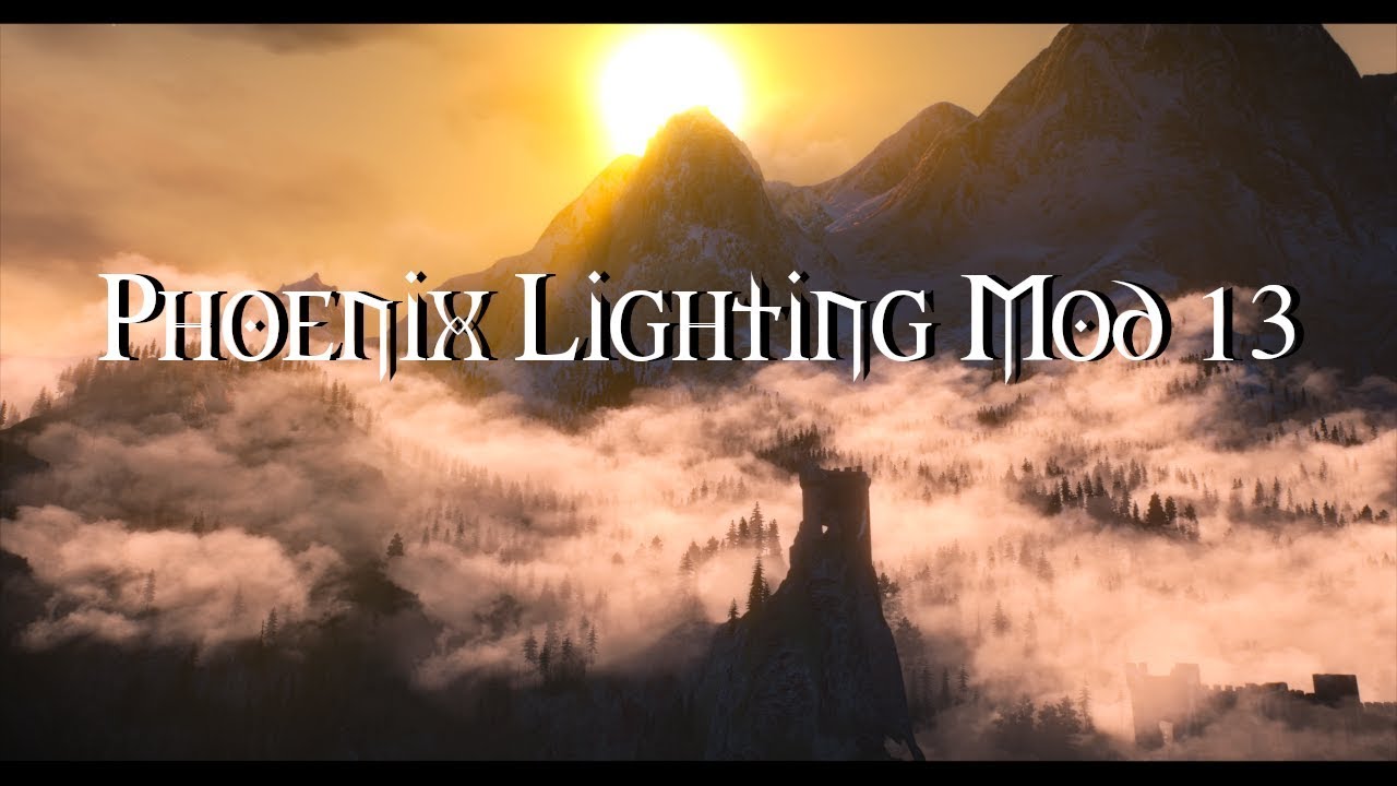 Witcher 3 | Phoenix Lighting 13 | Best Graphics 2019 | 70 Mods