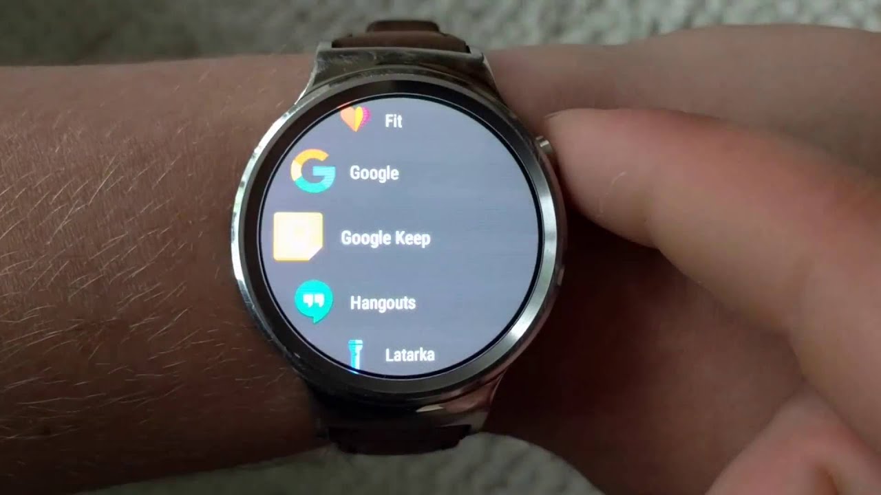 Android Wear 2 on Huawei Watch