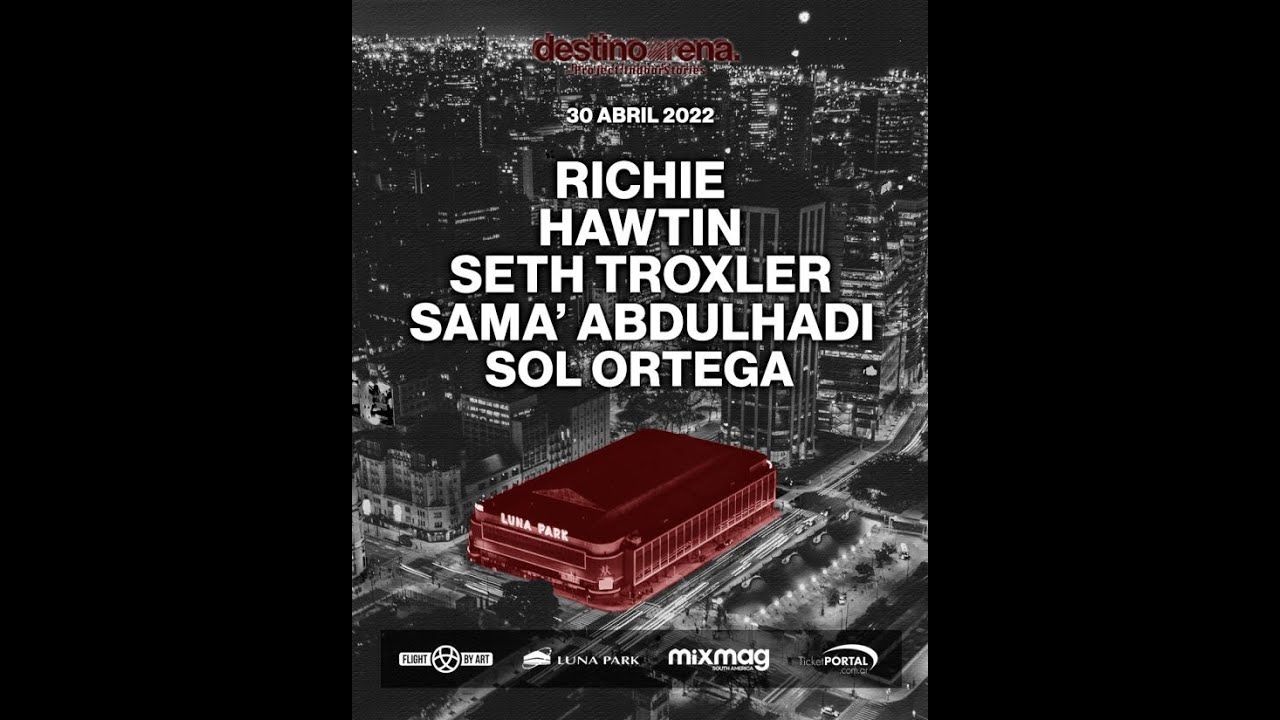 Richie Hawtin Live @ Luna Park Day 2, Buenos Aires, Argentina (30.04.2022)