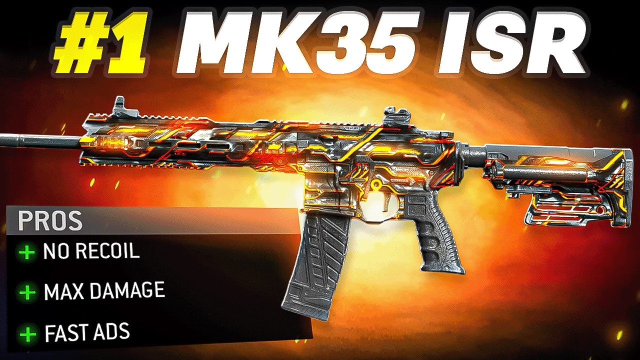 Nowy MK35 ISR nr 1 jest NIESAMOWITY w BLACK OPS 7! 😍 (Najlepszy zestaw klasowy MK35 ISR) Ekwipune...