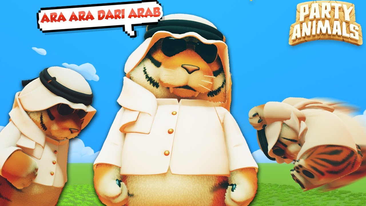 AKU MENJADI HARIMAU JURAGAN ARAB TUKANG ARA ARA !!!