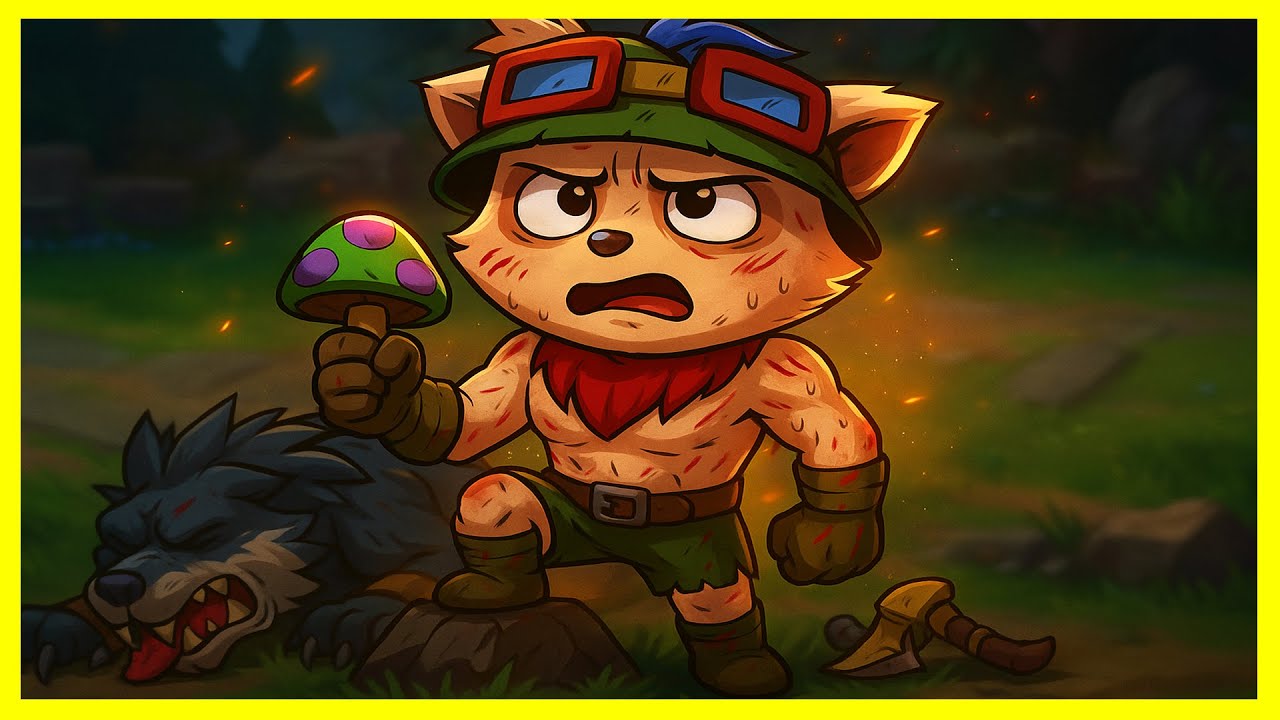 "GANO la LÍNEA, PIERDO la VIDA: Sufrimiento Total con Teemo TOP 😖"