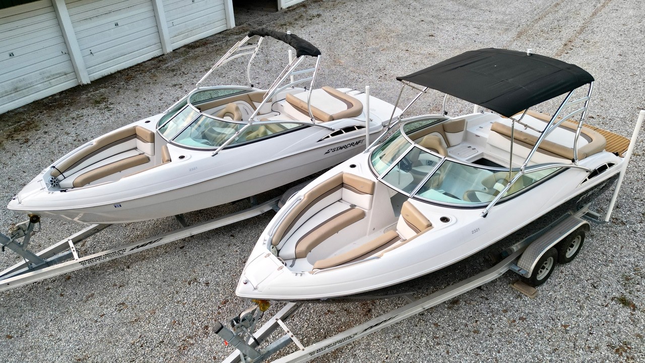 SOLD - 2021 Starcraft 2321 Limited Rental Fleet Boats near Norris Lake TN