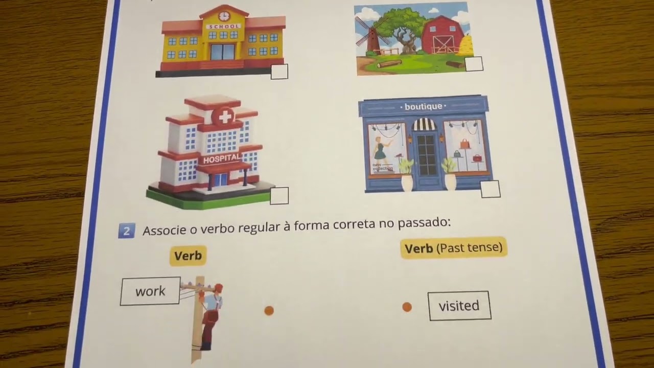 Atividade Adaptada: Simple Past | Ingl&ecirc;s Acess&iacute;vel e Inclusivo para Todos os Estudantes
