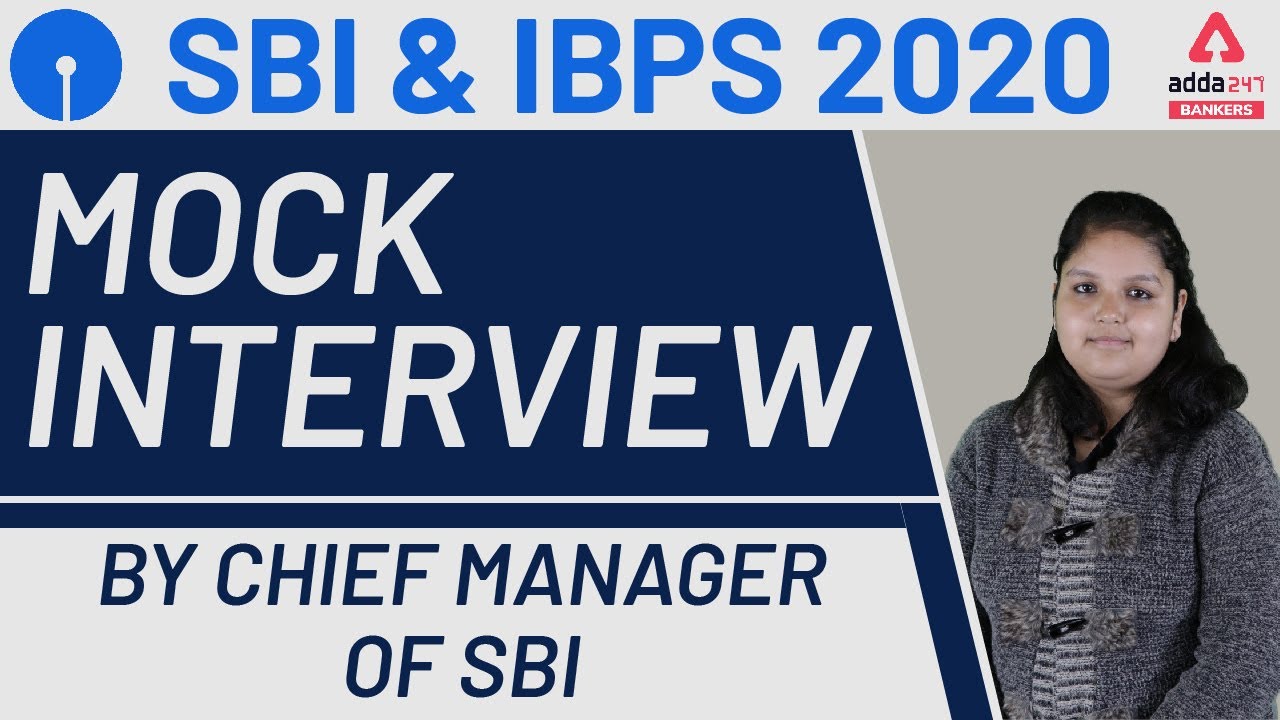 Mock Interview | Chief Manager of SBI (State Bank of India) | Interview Preparation for SBI & IBPS 1