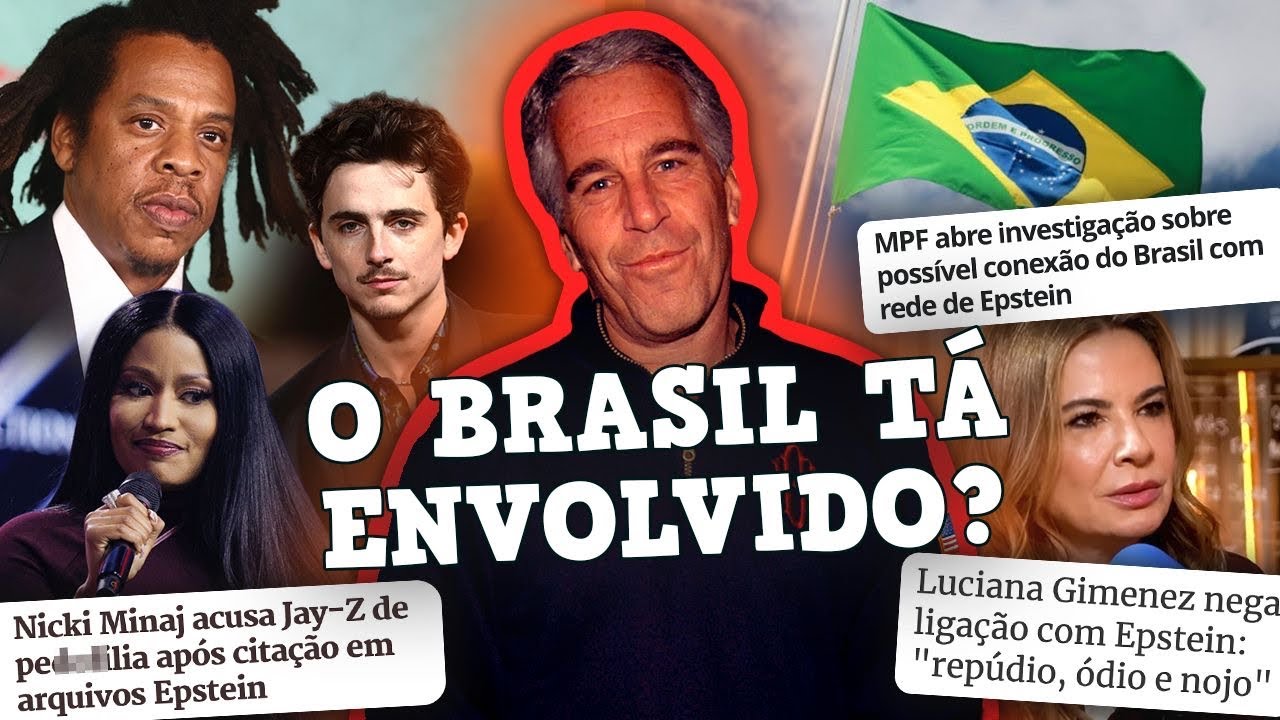 CASO EPSTEIN: CPF NO BRASIL, LUCIANA GIMENEZ FALA, NICKI MINAJ ACUSA JAY Z e mais… 