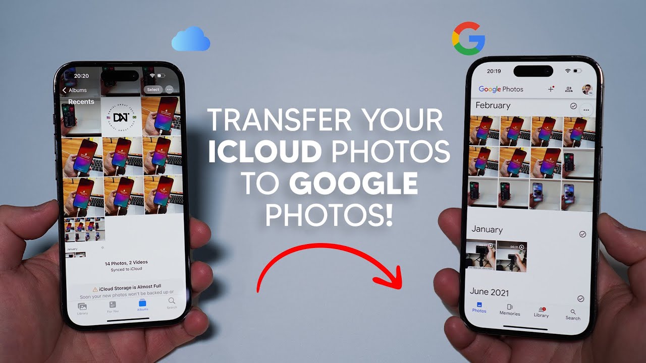 How To Transfer Everything From iCloud Photos to Google Photos!