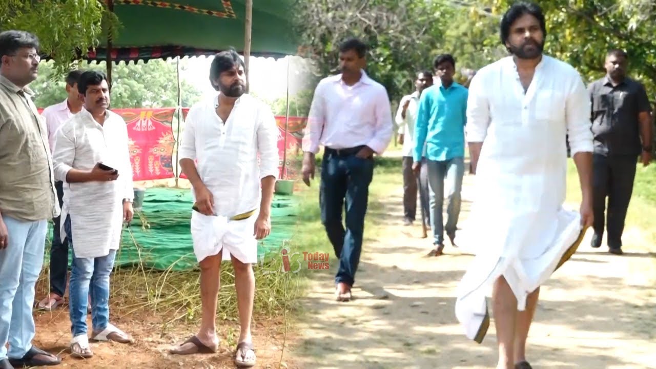 WOW! Janasena Chief Pawan Kalyan Simplicity | Pawan Kalyan Farm House | DistodayNews