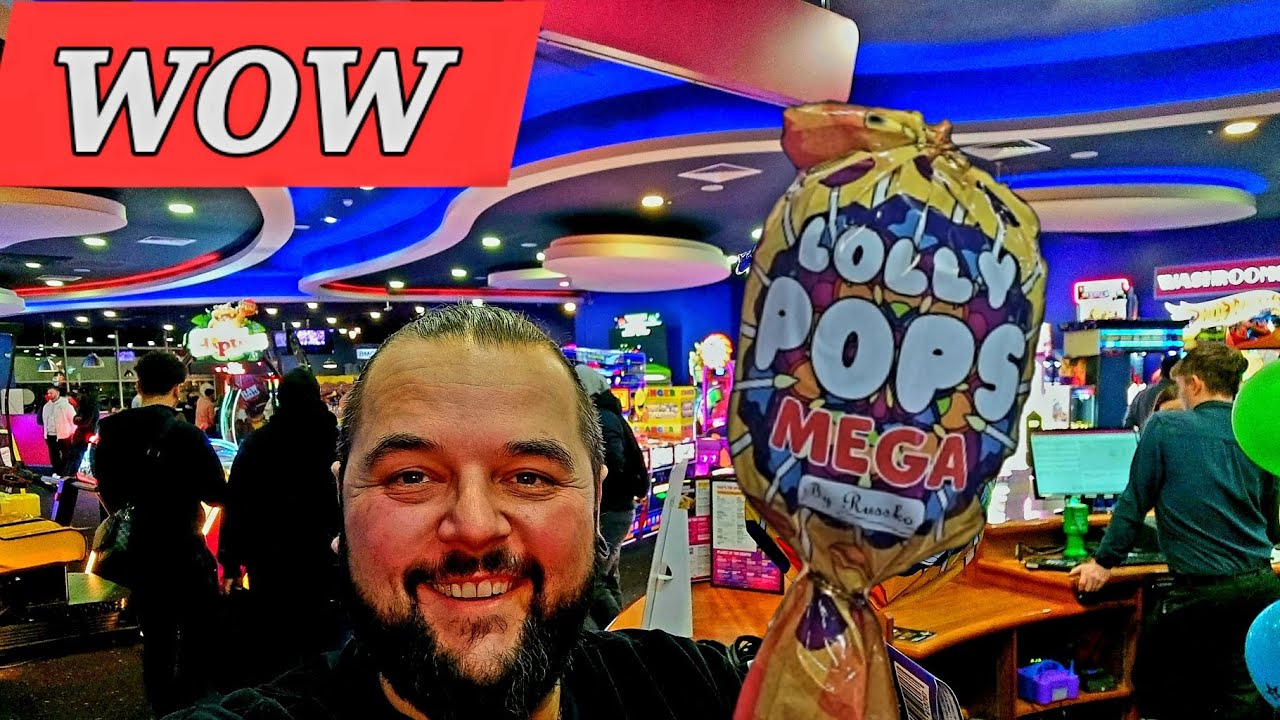 WHAT A WIN , Hollywood bowl Wolverhampton ,Arcade 10p pushers claw machines and new spongebob game.