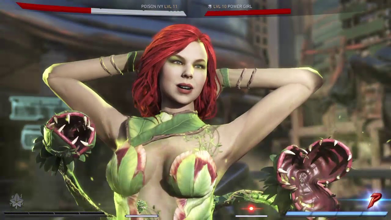 Injustice 2 Poison Ivy vs Power Girl