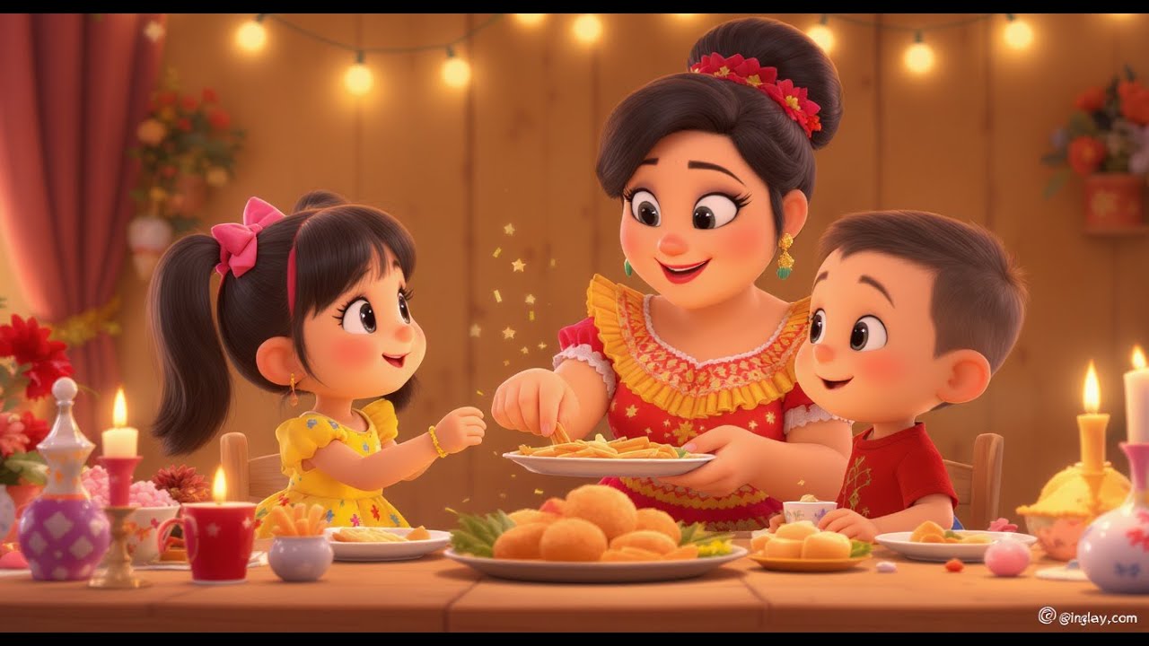 🎉 ¡Feliz Año Nuevo! 🎶 Canción Infantil Animada para Bailar y Cantar