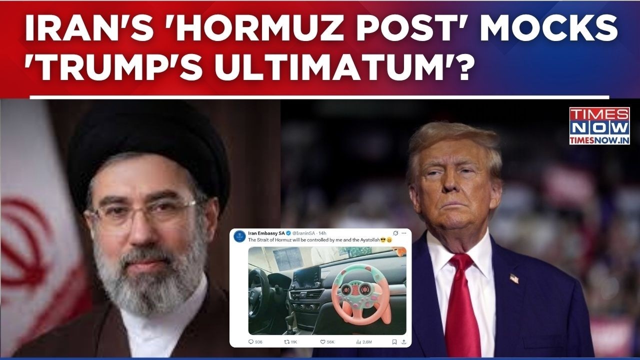 Iran Mocks Trump's Hormuz Ultimatum, Posts 'Strait Will Be Controlled By Me & Ayatollah' | WATCH
