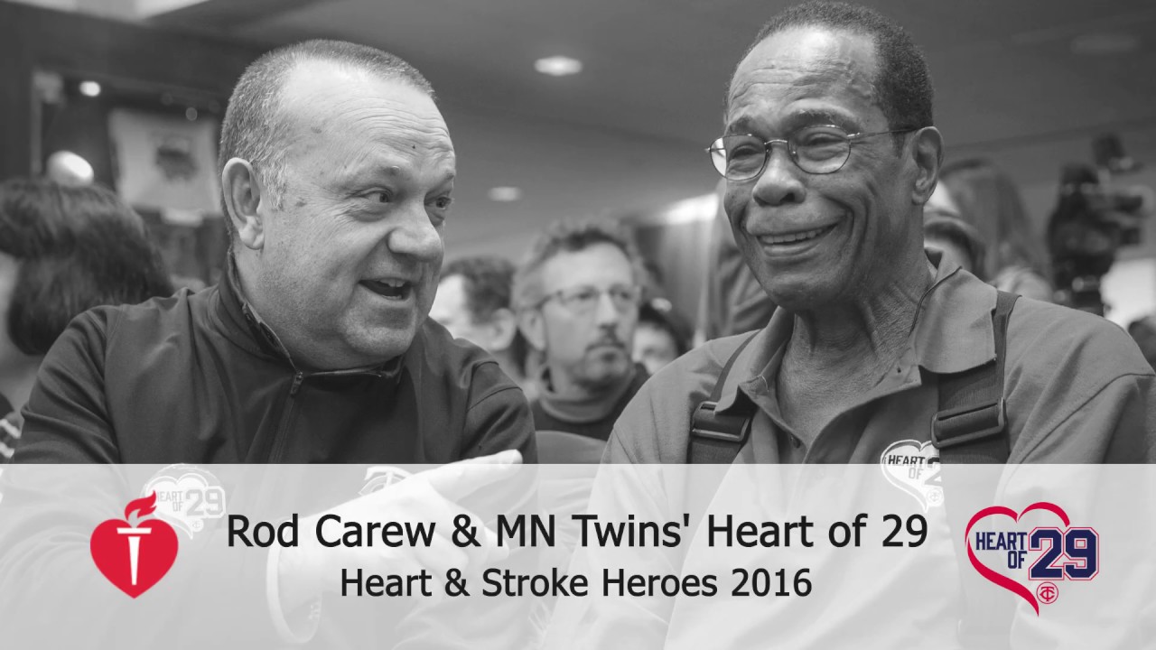Rod Carew and MN Twins - Heart Hero honorees - Twin Cities Gala 2016