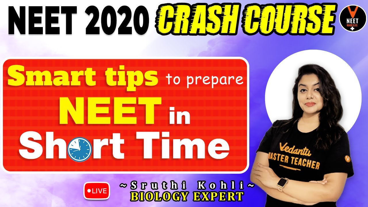 Smart Tips to Prepare NEET 2020 Preparation in Short Time | NEET Strategy 2020 | Sruthi Kohli