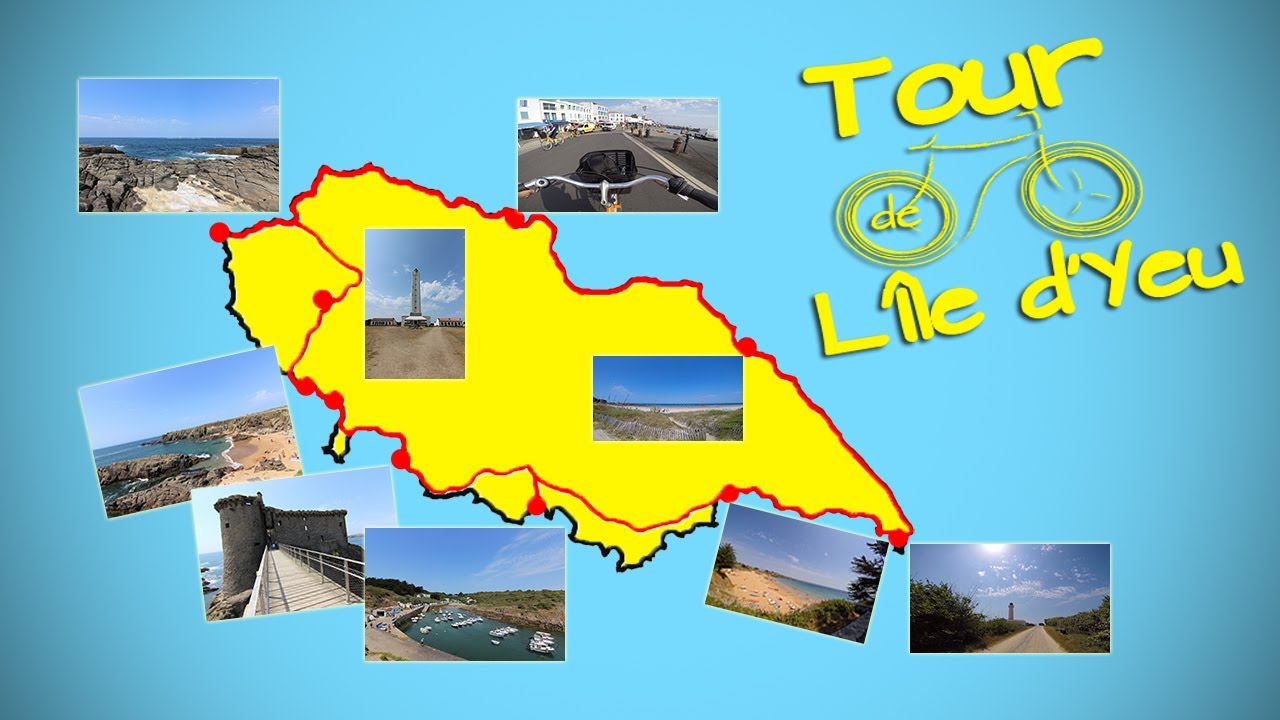 TOUR DE L'ÎLE D'YEU À VÉLO 🚴