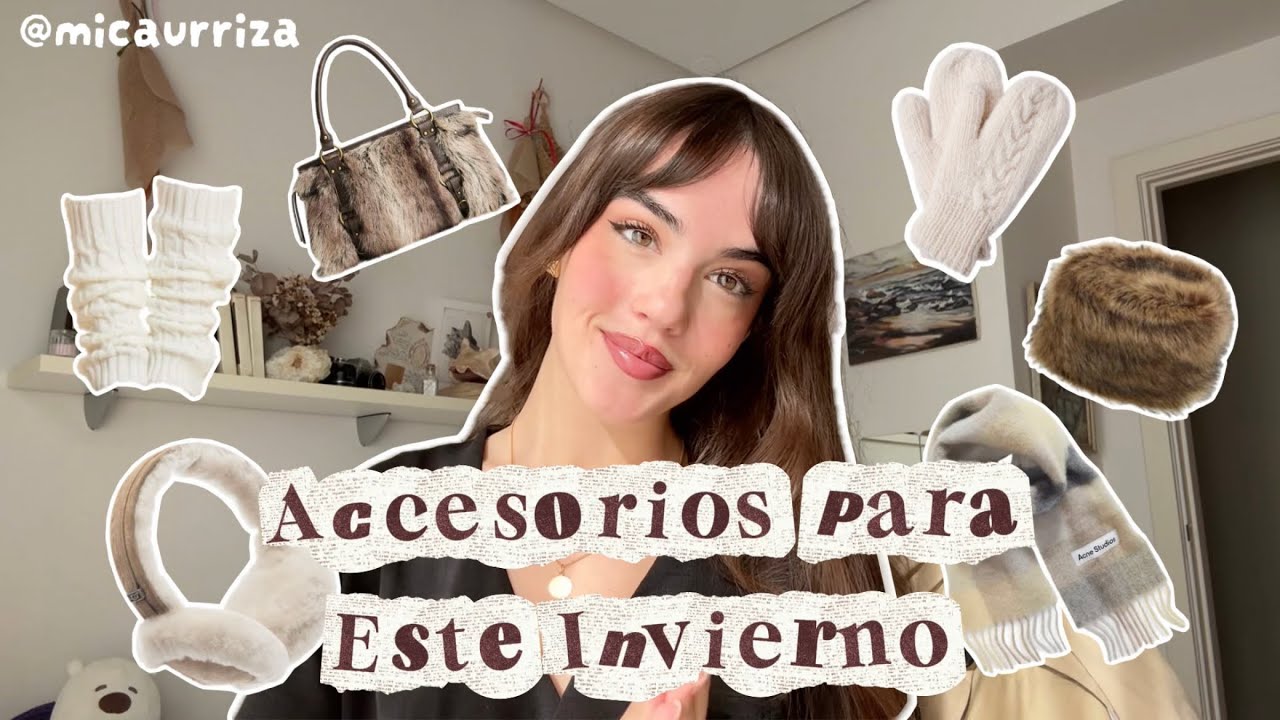 Tendencias en Accesorios para Invierno 2025! | Los Mejores Accesorios y Dónde Conseguirlos