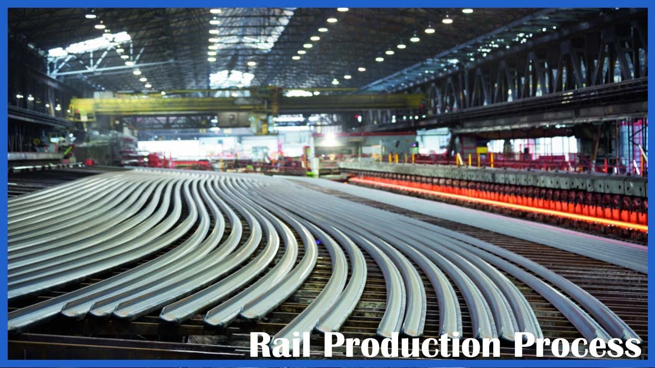Extremely Modern Rail Production Process In China's - Amazing speed rail installation technology