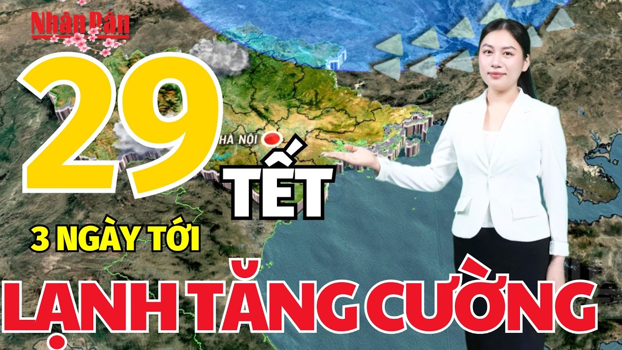 Dự báo thời tiết mới nhất ngày 16/2 hôm nay | Dự báo thời gian 3 ngày tới | Báo Nhân Dân