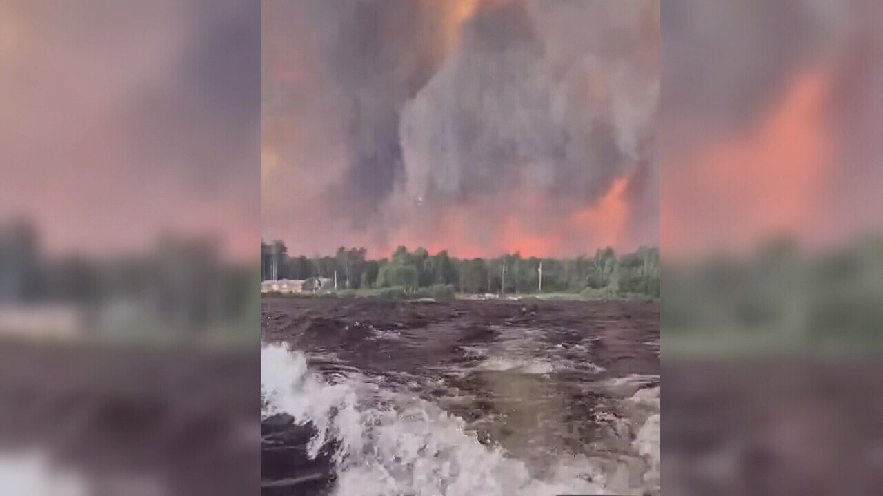 Лесные пожары продолжают угрожать общинам на северо-западе Онтарио, вынуждая жителей эвакуироваться