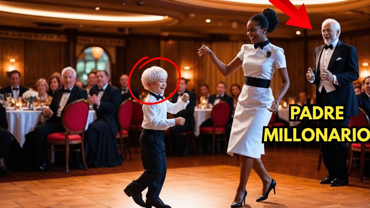 Un millonario ve a una camarera dejar que su hijo DISCAPACITADO baile y eso le cambia la vida