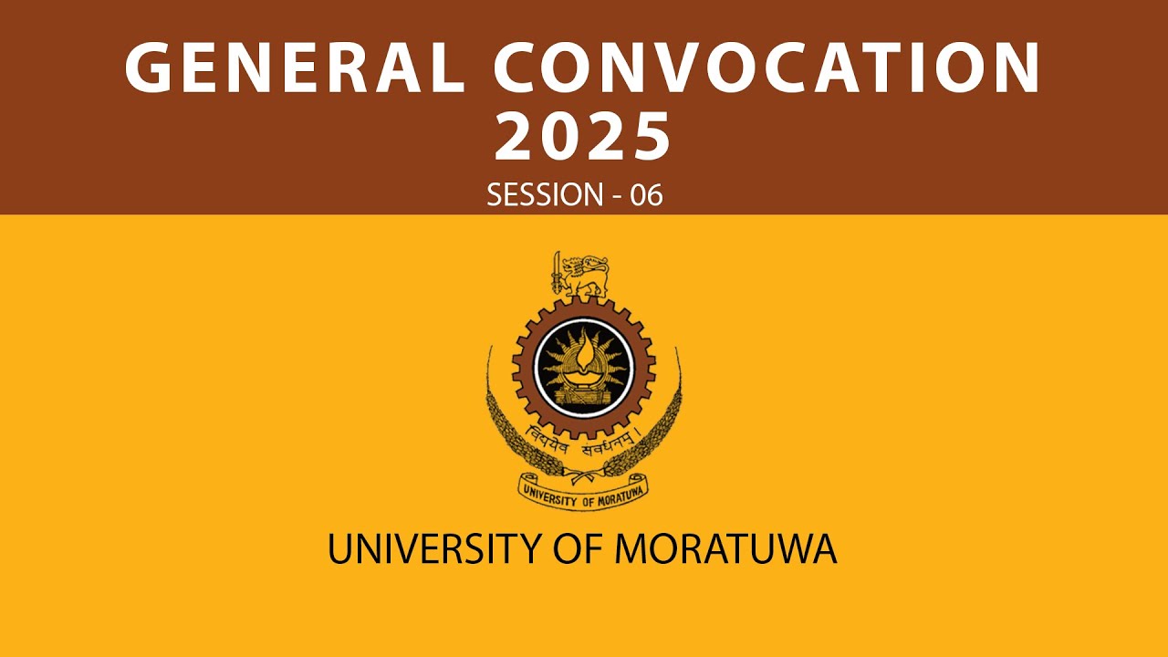 General Convocation - 2025 (Session - VI)