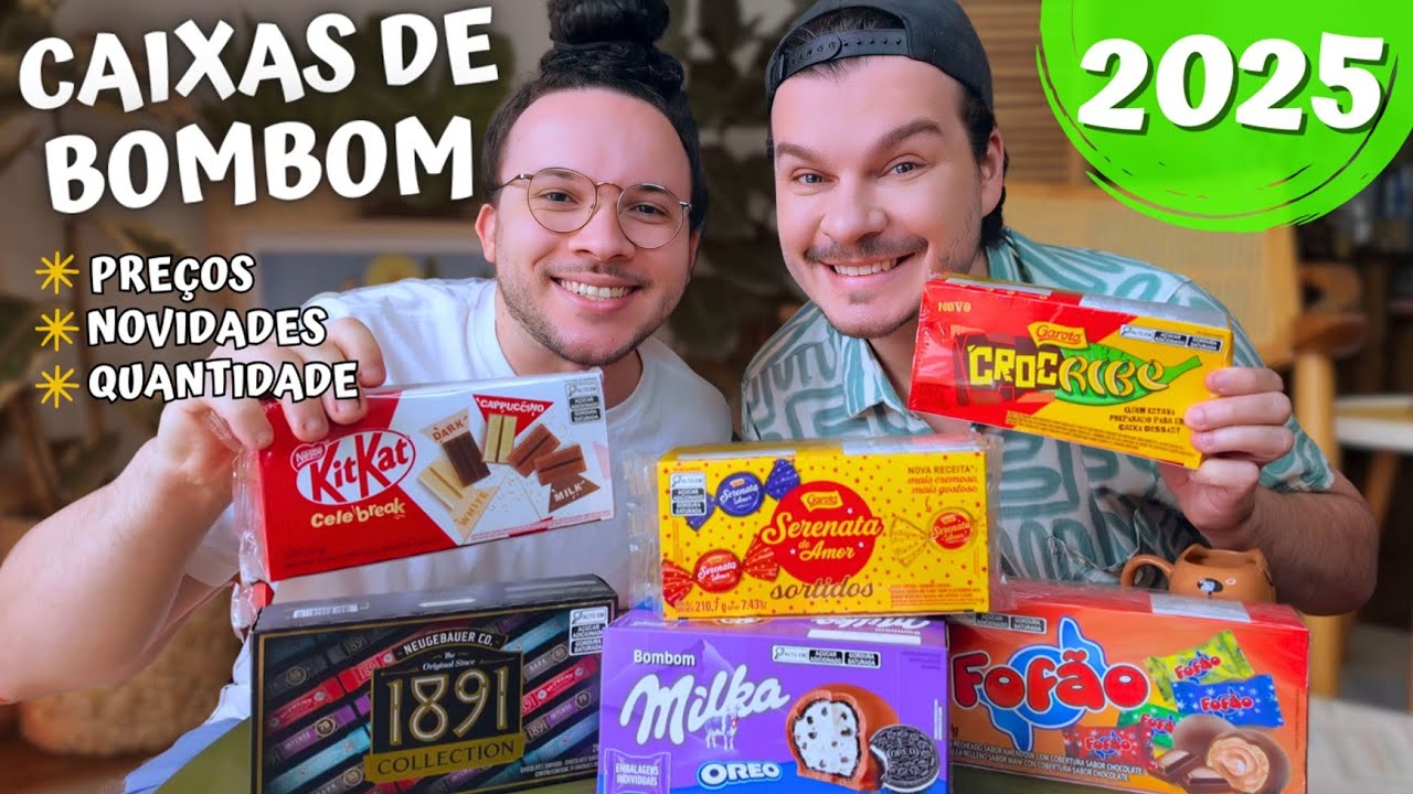 QUAL A MELHOR CAIXA DE BOMBOM DA PÁSCOA 2025?