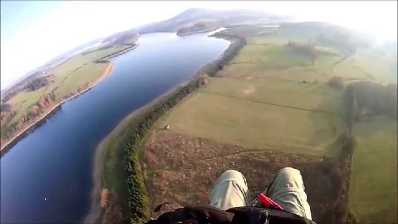 Vodní nádrže Slezská Harta a Kružberk z nadhledu