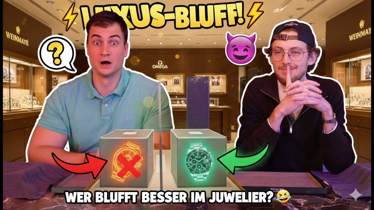 Uhren-Raten EXTREM: Wir spielen „Guess What I Have“ / Juwelier Edition