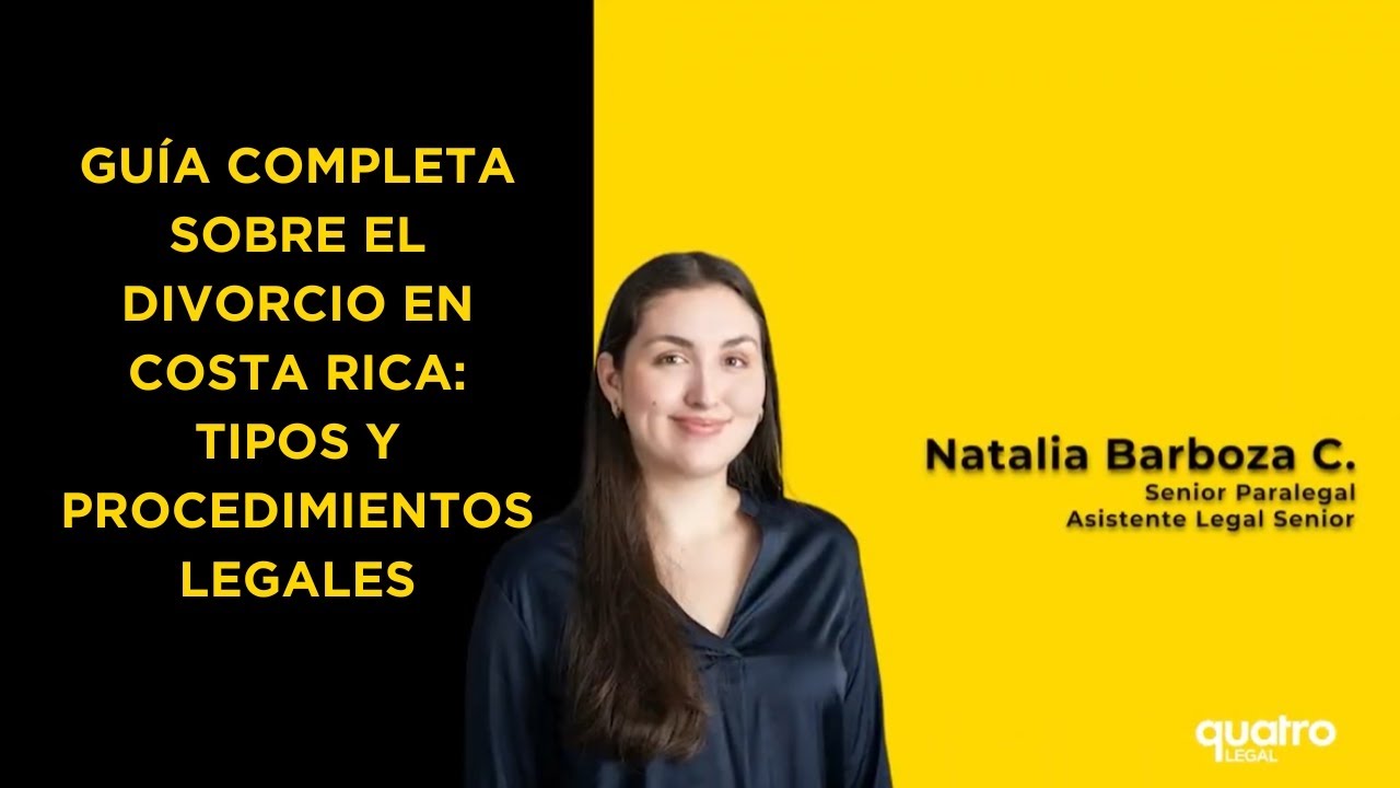 Guía Completa sobre el Divorcio en Costa Rica: Tipos y Procedimientos Legales