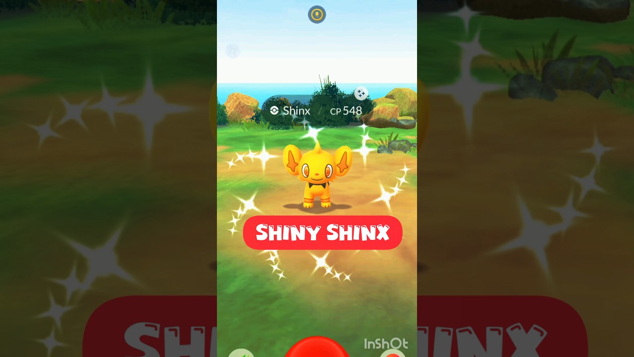 I GOT SHINY SHINX in Pok&eacute;mon go #shinypokemon