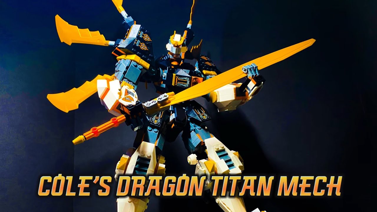 Ninjago: “Cole’s Dragon Titan Mech” - Speed Build Review