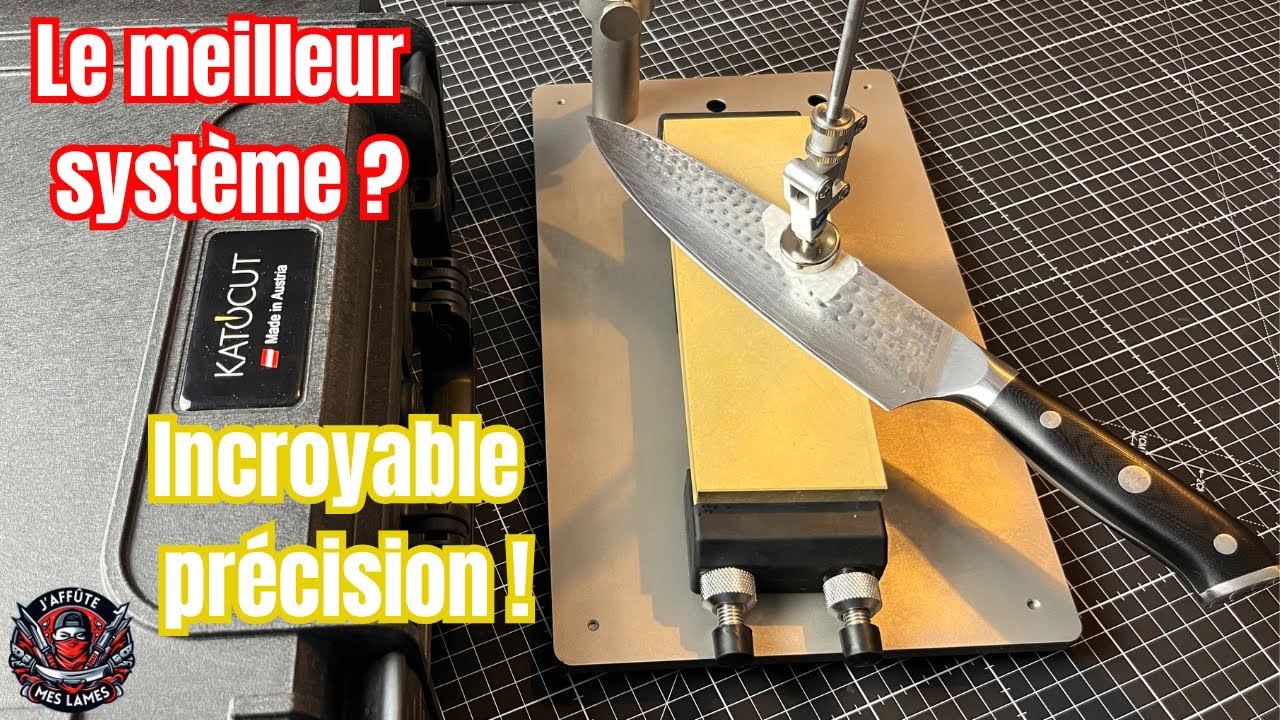 Katocut Nowi Pro : test complet du système d’affûtage guidé haut de gamme