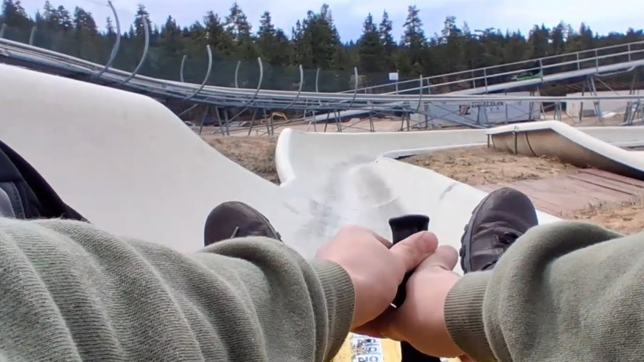 Alpine slide POV