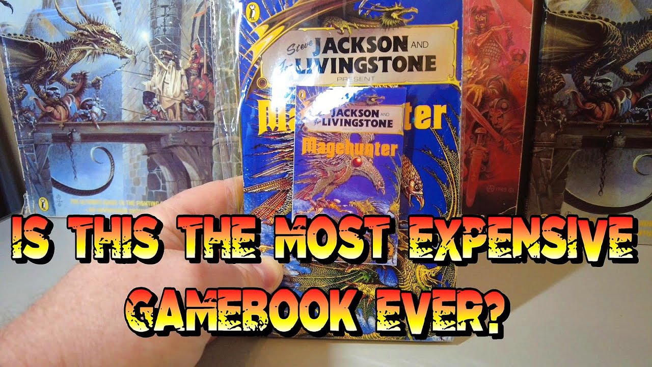 MAGEHUNTER - The Most Expensive Fighting Fantasy Gamebook Ever?
