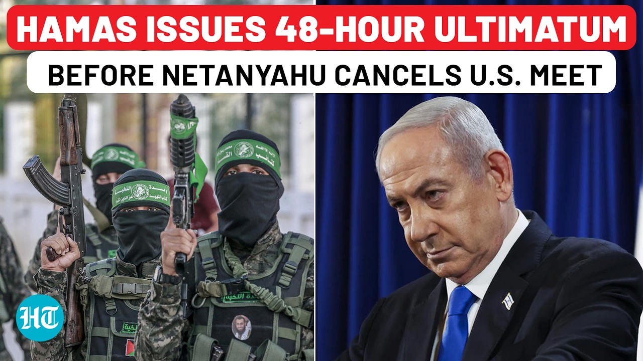 Israeli Hostages Now...? Hamas Issues 48-Hour Ultimatum As Netanyahu Panics Hours Before Trump Meet
