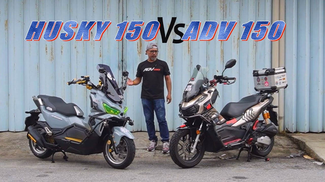 SYM Husky 150 vs Honda ADV 150 | Jajan Bikempire96