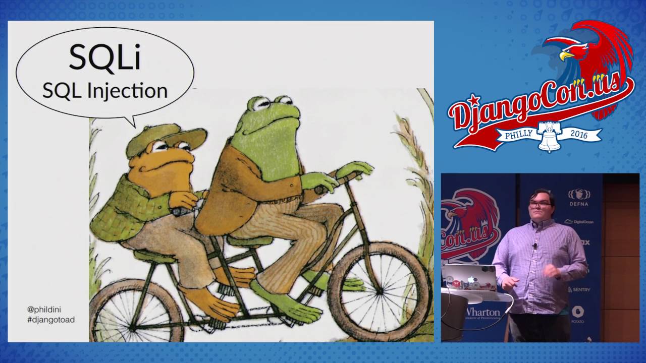 DjangoCon US 2016 - Frog and Toad Learn About Django Security by Philip James