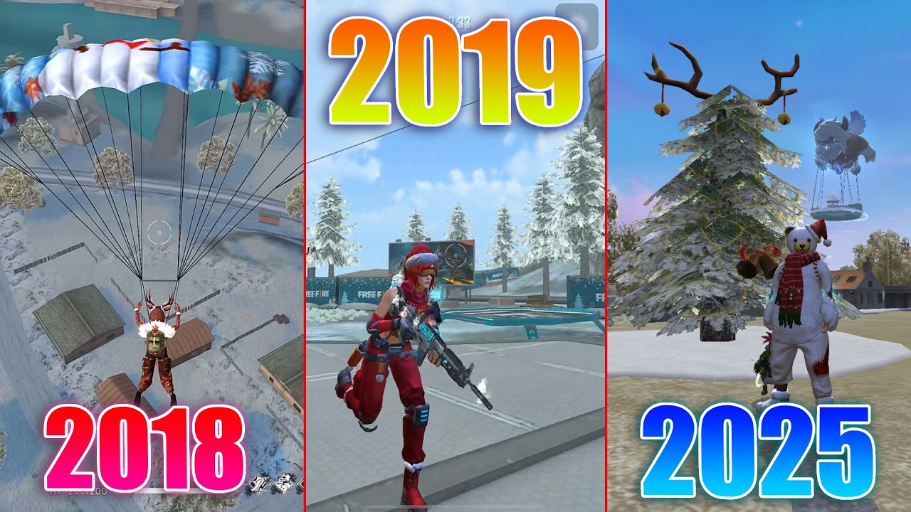 Las 5 Mejores Actualizaciones de NAVIDAD en Free Fire *Llore* 😢