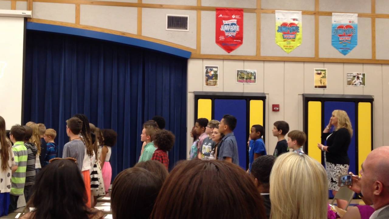 Tristan's Class Sings 