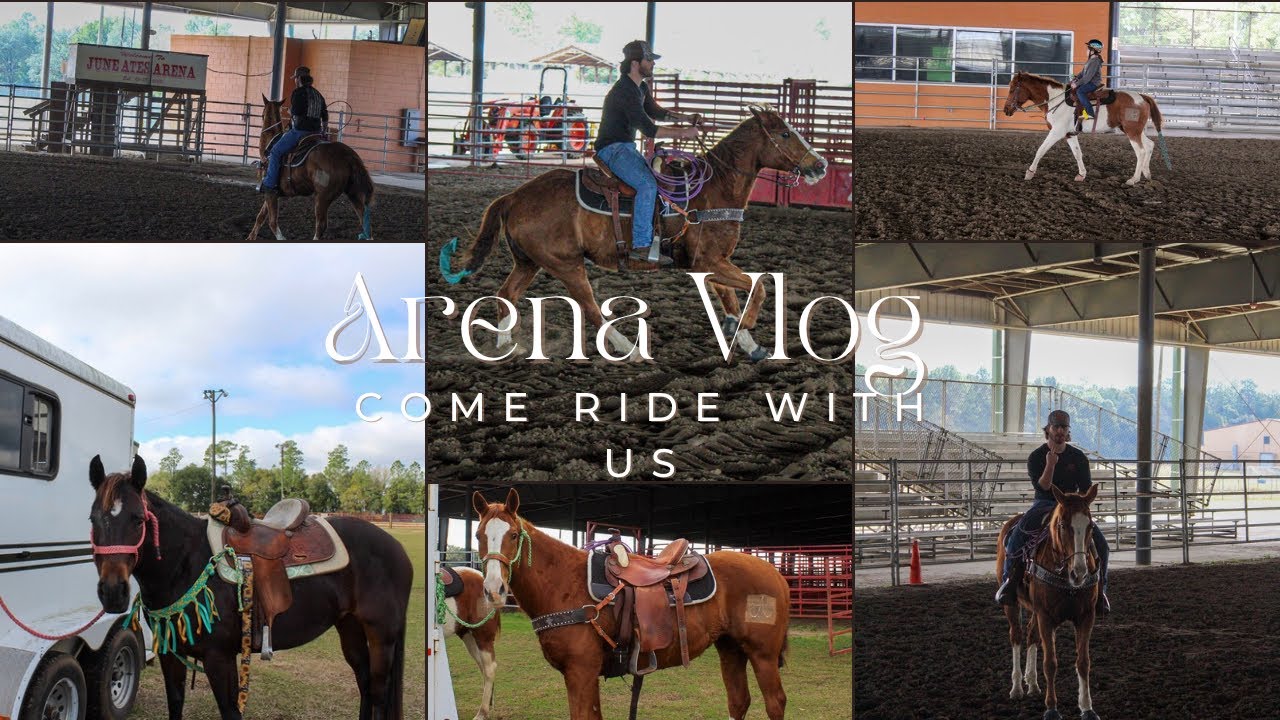 Arena Vlog! Jace got bucked off?!