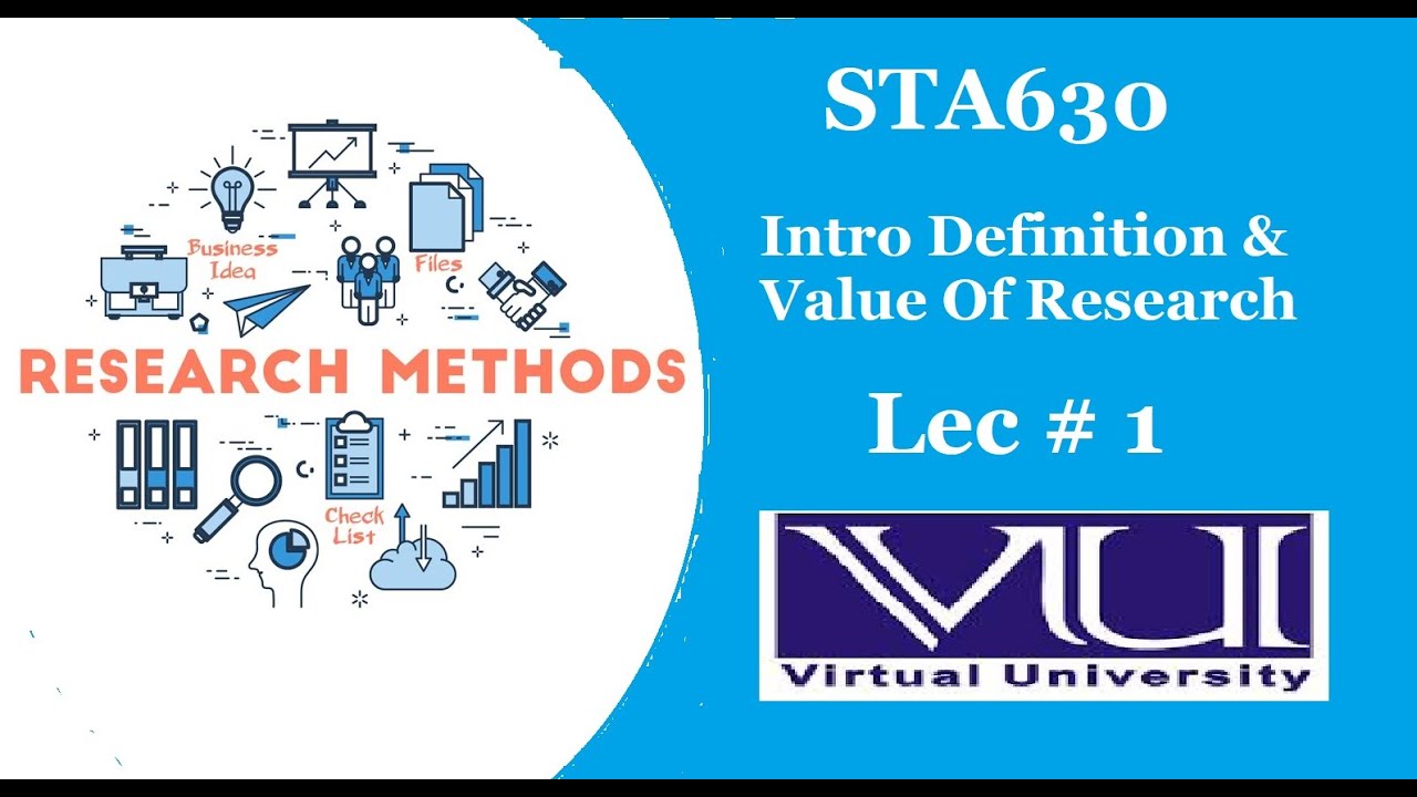 Research Method(STA630)| lec#1 || (URDU) || with easy steps